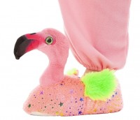 Glamour Star Flamingo Hausschuhe