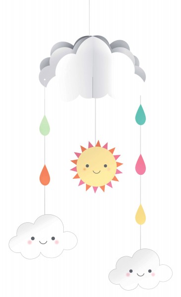Kleine Wolke Mobile 95,5 x 38cm