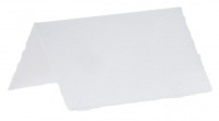 10 Baumwoll Papier Tischkarten