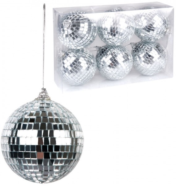 6-teiliges Disco Kugeln Mini Set