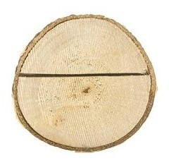 10 Tischkartenhalter aus Holz 3-4cm 2