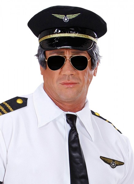 3 Teiliges Piloten Kostüm Set 3